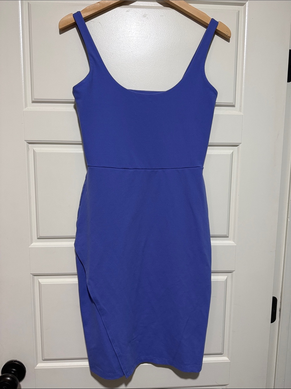 Susana Monaco Royal Blue Sleeveless Midi Sheath Dress